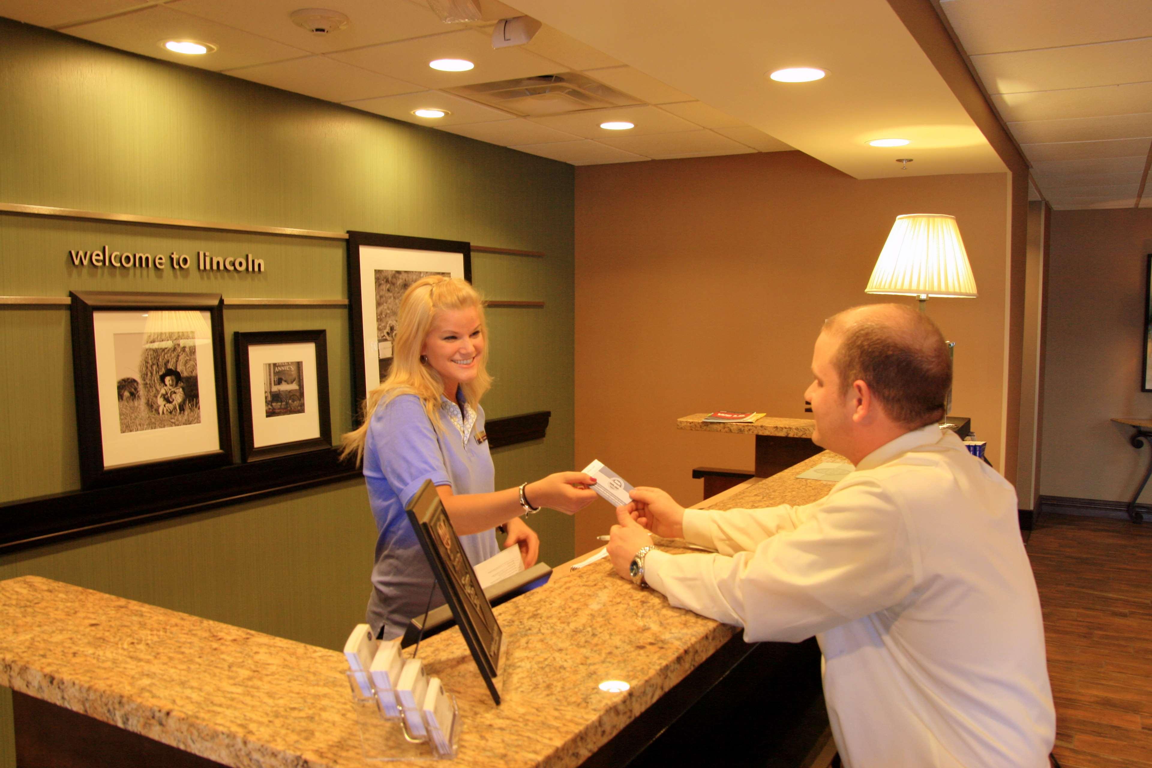 Hampton Inn And Suites - Lincoln Northeast Inreriör bild